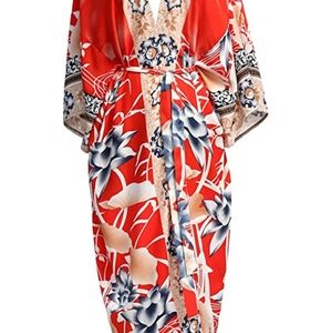 NWT: Flamingo Kimono Robe